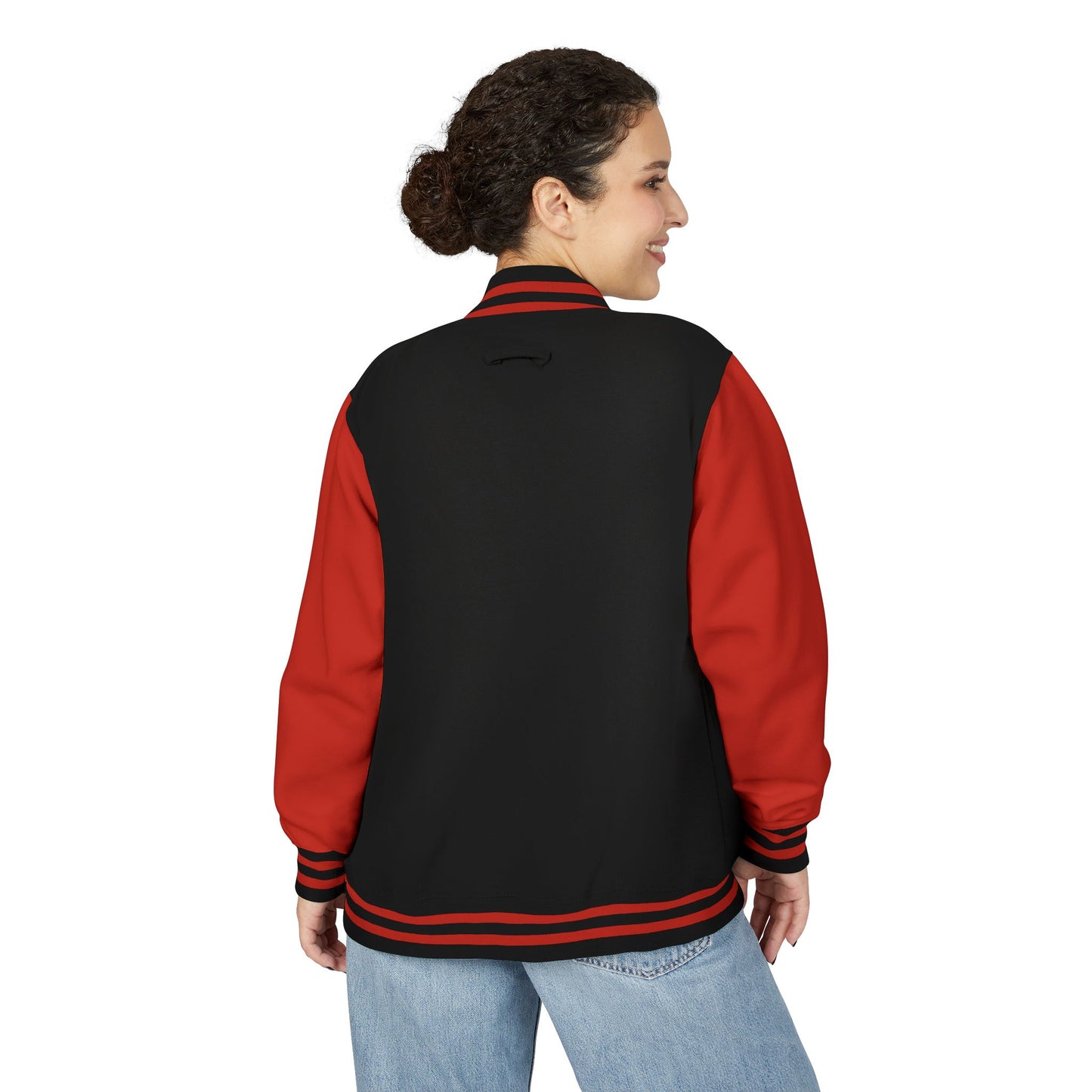 Unisex Heavyweight Letterman Jacket, Varsity Style, Customizable, Perfect for Back to School, Gift for Teens, Sports Team Apparel