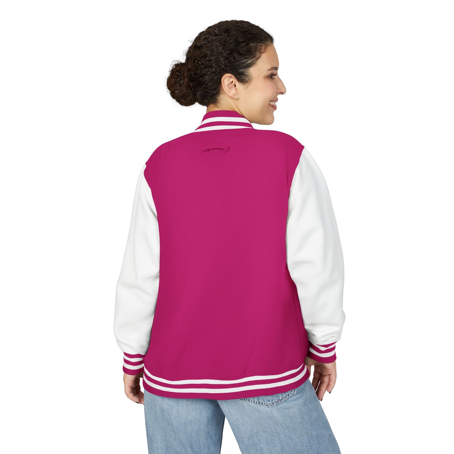 Unisex Heavyweight Letterman Jacket, Varsity Style, Customizable, Perfect for Back to School, Gift for Teens, Sports Team Apparel