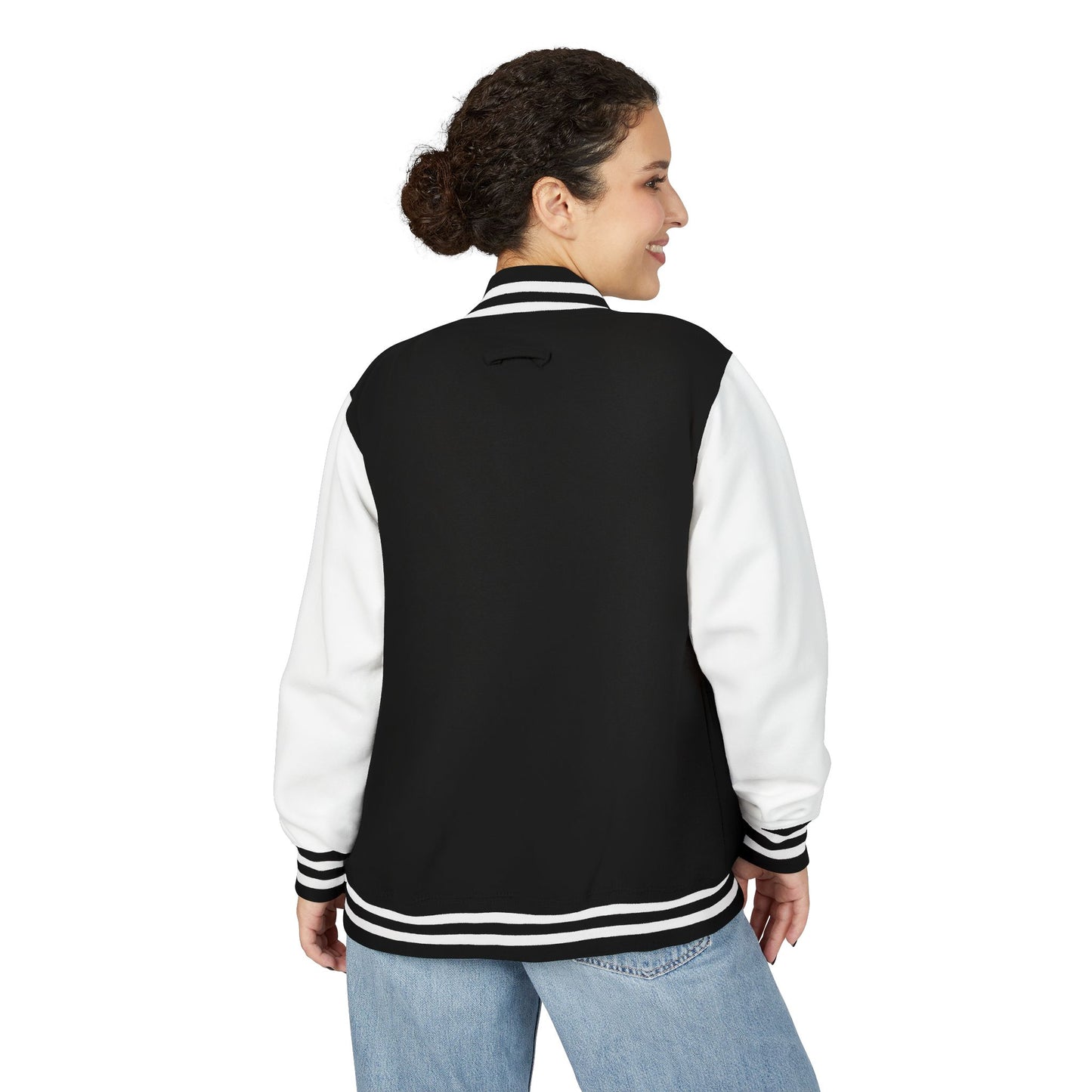 Unisex Heavyweight Letterman Jacket, Varsity Style, Customizable, Perfect for Back to School, Gift for Teens, Sports Team Apparel