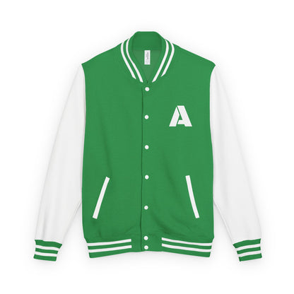 Unisex Heavyweight Letterman Jacket, Varsity Style, Customizable, Perfect for Back to School, Gift for Teens, Sports Team Apparel